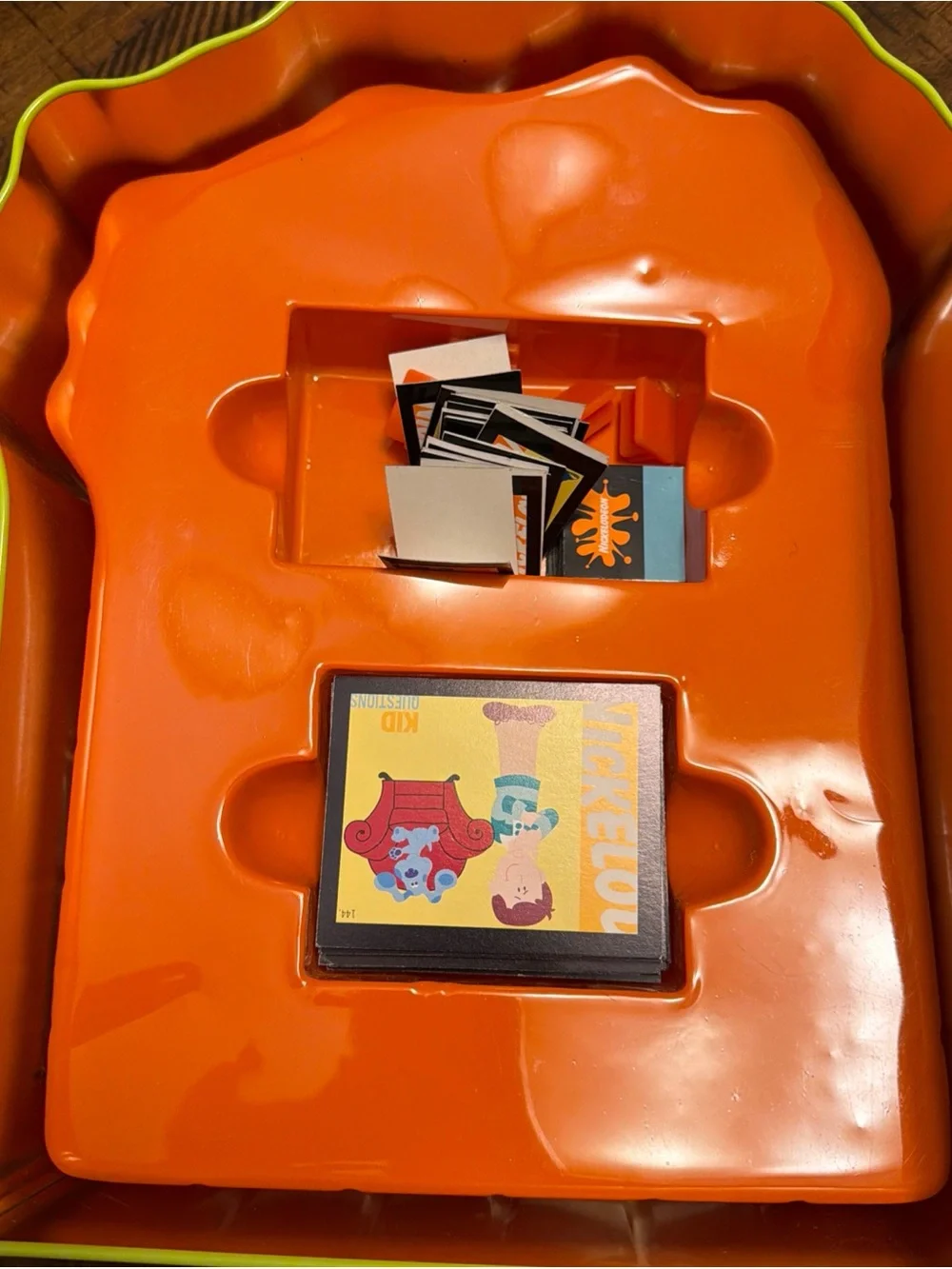 Nickelodeon Kids Trivia & Charades Game - Green and Orange